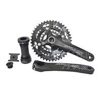 UPANBIKE Bike Crankset with Bottom Bracket for Road Bike Mountain Bicycle 8 9-Speed M430 Crank Set
