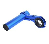 UPANBIKE Bike Handlebar Extender Aluminum Alloy Bracket Extension for Bicycle Speedometer Mount Headlight Flashlight Lamp Holder (Blue 10cm Single clamp)