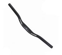 UPANBIKE MTB Mountain Bike Bicycle Short Kids Handlebar φ31.8mm*440mm/520mm Riser Bar(440mm,Black)