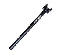 UPANBIKE Bike Seatpost Aluminum Alloy φ25.4 28.6 27.2 30.9 31.6mm*400mm Extender Length Seat Post for Mountain Bike(Black φ25.4mm)