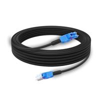 UPC Uniboot Lc Fiber Optic Cable - 50M/165FT, Outdoor Armored, Single Mode, 2 Core OS2, 9/125um Duplex