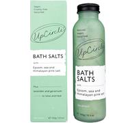 UpCircle Bath Salts with Epsom, Sea & Himalayan Pink Salt 350g