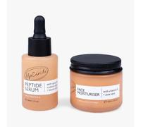 Upcircle Elasticity Boosting Moisturiser Serum Duo In Clear Clear One Size