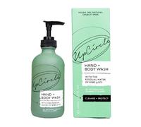 UPCIRCLE Hand + Body Wash with Kiwi Water 250ml - For Soothing + Protecting - Glycerin + Lemongrass - Natural, Vegan + Cruelty-Free