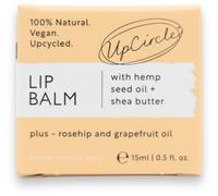 UpCircle Lip Balm with Hemp Seed Oil + Shea Butter 15ml - Hydrating + Plumping - Rosehip + Grapefruit Oil To Soothe Dry Lips - Natural, Vegan + Cruelty-Free