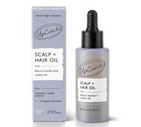 UpCircle Scalp + Hair Oil 50ml - Targets Dryness + Damage - Bacuri Butter Restores + Repairs + Rosemary Oil Promotes Hair Growth - Vegan + Cruelty-Free