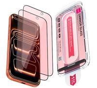 Upcommon UARMOR Clear Screen Protector, 9H Tempered Glass with Easy Installation Kit, Anti-Scratch, Full Edge Coverage Fit- 2Pack