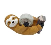 UPCSKDA Cute Sloth Tape Dispenser, Semi-Automatic, Animal Tape Dispenser, Resin, Tape Dispenser, Office, Schools, Home, Kids, Gifts, Novelty