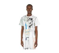 Upcycle Smooth Pace T-Shirt, male, P.A.M., T-Shirts, White, M, Tops M