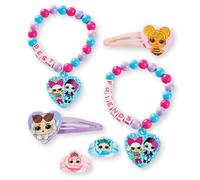 UPD L.O.L Surprise! Best Friends Accessory Set- Bracelets Snap Clips & Rings LOL Medium Multicolor
