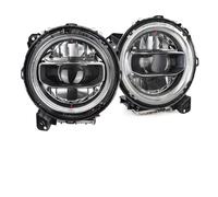 Update 9 Inch Hi Low Beam Daytime Running Lights DRL Projector Headlight Compatible For Jeep Wrangler JL 2018 2019 2020