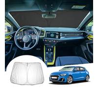 [Update] GAFAT Compatible with Audi Audi A1 GB 2019-2026 / 8X 2010-2018 Sunshades, Sun Protector Front Windscreen Inside, A1 Accessories Parasol Sun Visor, Cooling, UV Protection, UPF 50+
