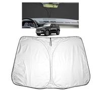 [Update] GAFAT Compatible with Land Rover Defender 90 110 2020-2025 2026 Sun Protector Front Windscreen Inside, Defender 110 Accessories Parasol Sun Visor, Cooling, UV Protection (No notch on top)