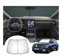 [Update] GAFAT Compatible with Renault Austral/Rafale/Espace 6 2023-2025 2026 Sun Protector Front Windscreen Inside, 2027 Austral E-Tech Hybrid Sunshade Parasol Sun Visor, Cooling, UV Protection