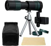 [Updated 2022] Monocular Telescope -8-24x30mm High Power HD with smartphone holder and tripod Waterproof monocular for bird watching, camping, hiking