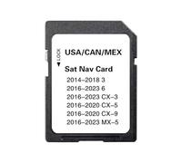Updated Navigation SD Card with The Latest Map Version, Compatible with 3 6 CX-3 CX-5 CX-9 MX-5 2014-2023 (USA/Canada/Mexico) New Maps