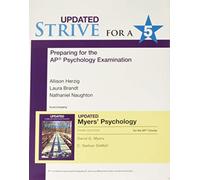 Updated Strive for a 5: Preparing for the AP® Psychology Exam