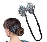 Updo Hair Accessories - Hair Braiding Hairstyle Accessories,Updo Bun Accessories for Women, Hair Styling for Business Trip Dating Vacation Gatherings Outgoing