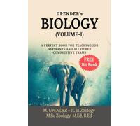 Upender's BIOLOGY: Volume - I @ Book for an upcoming Bio-Teacher