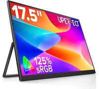 UPERFECT 17.5" Portable Monitor 1920×1200 FHD 16:10 IPS 125% sRGB 400 nits USB-C & HDMI Laptop Extender with 180° Adjustable Stand, Travel Second Screen for MacBook, PC, Phone & Gaming