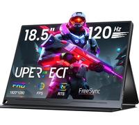 UPERFECT Portable Monitor 18.5-inch Monitor 120Hz 1080P FHD Matte Monitor USB C mini HDMI Display, with VESA Hole/Smart Cover, External Monitor for Laptop/PS/Phone/PC