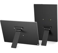 UPERFECT Portable Monitor Stand with Hand-Tightened Screw, For 7 to 18.5 Inch Monitor, Freestanding Desk Mount with Swivel, Tilt & Rotation, Compatible with M3/M4*75mm VESA Displays, Aluminum Alloy