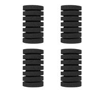 UPETTOOLS Aquarium Biochemical Sponge Filter Ultra Quiet Aquarium Air Pump Bio Sponge Fish Tank Foam Filter Comes with 4/2 Sponges 4/2of Bio Ceramic Media Balls