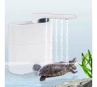 UPETTOOLS Turtle Filter Internal Filter for Reptiles Tank Low Level Filter for Small Fish Tank Turtle Tank Shrimp Tank Amphibian Frog Crab