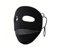 UPF 50+ Full-Face Sun,UV ProtectionMask,Sunscreen Ice Silk Face Mask, Reusable and Quick-Drying Mask is Ideal for Hiking, Cycling and Outdoor Sports (Black)