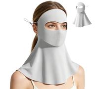 UPF200 Plus Sunscreen Neck Scarf With Drinking Opening Cooling Hood | Cooling Sun Protection Masque 27.56x12.4x0.08 inches Neck Scarf Shield For Riding Work Beach Outdoor Summer Sports Teams