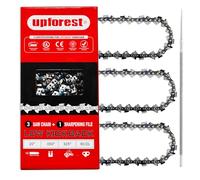 UPFOREST 20 Inch Full Chisel Chain, 325'' Pitch, 0.050'' Gauge, 80 Drive Links, Compatible with Husqvarna 450 Rancher, 445(E), 450(E), 545(MII) and 550XP(MII)