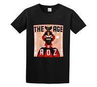 UPgentMMD Men's Fashion T Shirts Sufjan Stevens The Age of Adz Cool and Breathable Black L