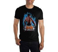 UPgentMMD Tekken Tshirt Featuring Jin Kazama Tekken Mens Gaming Shirt Black XXL