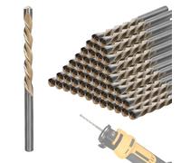 Upgrade 100 Pcs Drywall Bit, 5/32 Inch Drywall Drill Bit for Wood, Drywall Cutting Bit, Drywall Guide Point Cutting Bits, Drywall Router Bits for Use with Spiral Saw