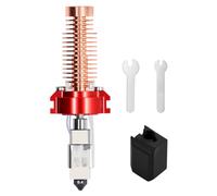 Upgrade 2.0 Version AD5M Hotend, 0.4mm Hardened Steel Nozzle Hotend with Ceramic Heater & Thermistor Rod Heat Sink Quick Replaceable Hot End Kit for Adventurer 5M 3D Printer, Newly Structure