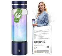 Upgrade 3-in-1 Hydrogen Water Bottle Generator - Industry TOP - 24-Hour Hydrogen Lock | 0 Chlorine & 0 Ozone | 100% Leak-Proof Seal【NO.1 Double Hydrogen Content】Hydrogen Water Bottle Double
