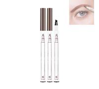 Upgrade 3D Microblading Pen, Waterproof Microblading Eyebrow Pen, Long lasting Makeup Eyebrow Pencil, Fine Stroke Natural Gap Filling Eyebrow, Upgrade Eyebrow Microblading Pen (02#)