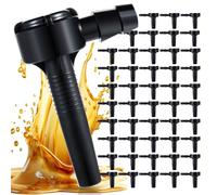 Upgrade 60 Pieces Black Maple Sap Spiles, 5/16" Tree Taps for Syrup, Maple Syrup Spile for Maple Birch Syrup Supplies, maple syrup tapping kit, Maple Tree Tapping Kit for Experts or Beginners