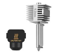 Upgrade A1/A1 Mini Quick-Swap Hotend 0.2mm Stainless Steel Nozzle Fast Speed&High Temp Integrated Structure with Silicone Cover Compatible with Bambu Lab A1/A1 Mini 3D Printers
