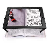 Upgrade Acrylic Hands-Free Magnifying Glass - Large Lens Magnifier Full