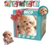 Upgrade AI Robotic Dog for Adults, 2026 New Realistic Robot Puppy That Acts Like a Real Puppy - Running, Barking, Tail Wagging, Sitting & Walking, Electronic Pet for Kids Adults with Gift Box B