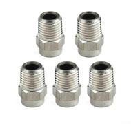 Upgrade and Improve Cleaning Performance with 5 PCS High Pressure Washer Spray Fan Nozzle 14 Screw Type 65 Degree