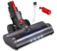 Upgrade Anti-Tangle Quick-Release Replacement Vacuum Head for Dyson V7, V8, V10, V11, V15 Cordless Vacuum Cleaners, Motorized Brush Roller Attachments Parts for Carpets, Rugs and Hardwood Floor