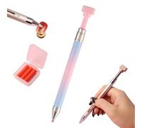 Upgrade Automatic Refillable Wax Pen, Diamond Art Pens Refillable, Wax Pencil for Rhinestones Diamond Art Pens, Refillable for Diamond Art Nail DIY Craft (B)