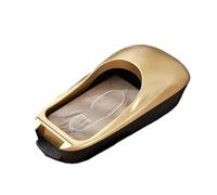 Upgrade Automatic Shoe Cover Dispenser - Portable Machine with 600 Pcs Disposable Plastic Covers for Home, Office, Factory(Gold A)