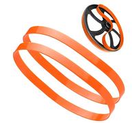 Upgrade Band Saw Urethane Tires - 14" x 1" x .095" (2 Pack) Compatible with Jet, Grizzly, and Powermatic Band Saws