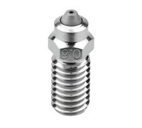 Upgrade Bimetal Nozzle 0.6mm High Flow High Temperature Plated Copper Hardened Steel Bimetallic Nozzle Compatible with AnkerMake M5 M5C 3D Printer (0.6)