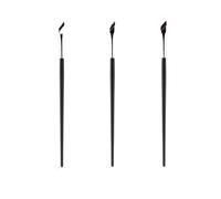 Upgrade Blade Eyeliner Brush Ultra Thin Fine Angle Flat Eyebrow Liner Brow Place Makeup Precise Detail(A181 3PCS)