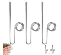 Upgrade Book Holder Ring Bookmark, Metal Thumb Book Page Holder for Lovers Reading Women, Men, Light Weight, Reading Accessories Supplies for Bookes Lovers Gifts(Silver,3pcs)