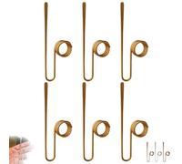 Upgrade Book Holder Ring Bookmark, Metal Thumb Page Holder for Book Lovers Reading Women, Men, Light Weight, Reading Accessories Supplies for Bookes Lovers Gifts(Gold,6pcs)